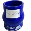 CJ-2 1/4 X L3 - COPLE SILICON CON JOROBA Diámetro Interno: 2 1/4" Largo: 3"