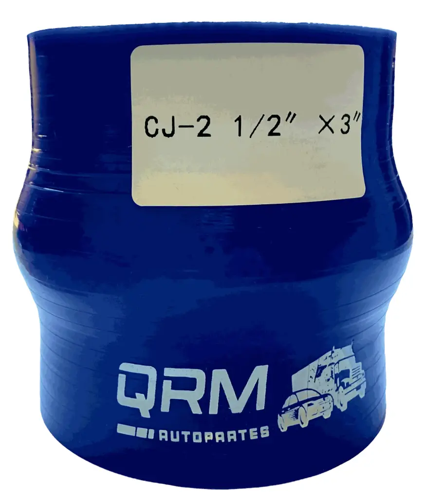 CJ-2.5 x L3 - COPLE SILICON CON JOROBA Diámetro Interno: 2 1/2 Largo: 3"