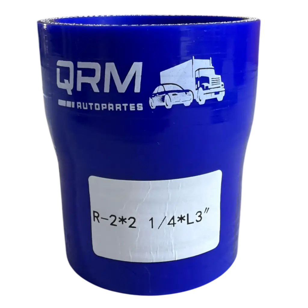 R-2*2 1/4 L: 3 - MANGUERA REDUCTOR DE SILICON 2" X 2 1/4" LARGO 3"