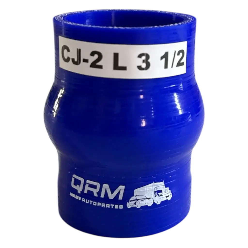CJ-2 X L3.5 =1647525C1 - COPLE JOROBA DE SILICON Diametro interior: 2" LARGO 3 1/2"
