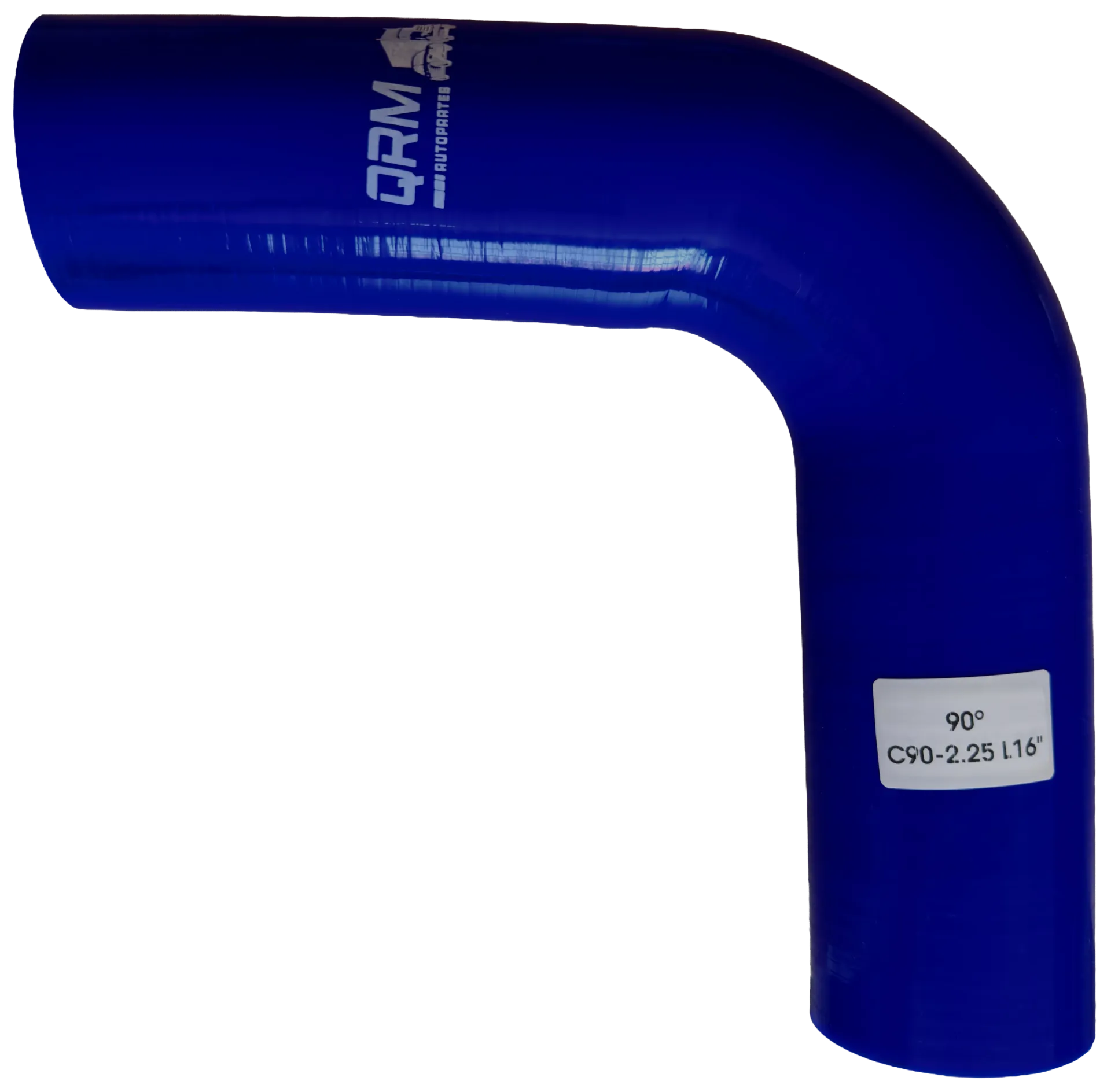 [C90-2.25] C90-2 1/4 - CODO DE SILICON 90° DIAMETRO INTERNO 2 1/4" LARGO: 16"
