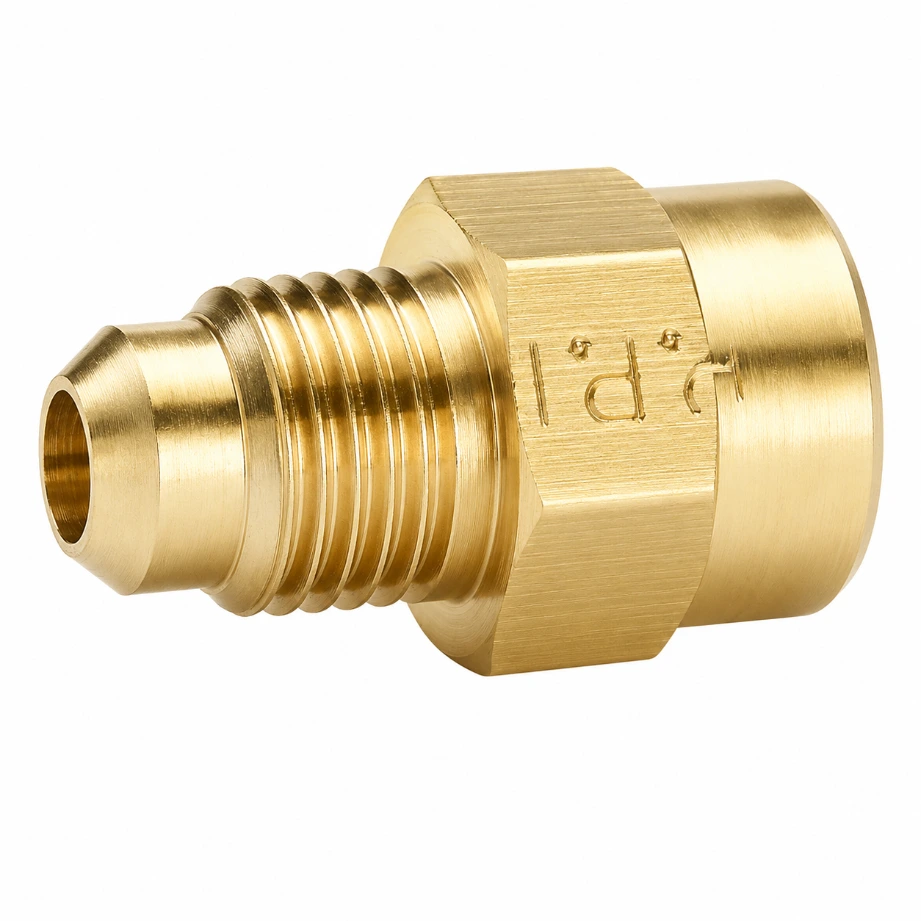 46F64 - ADAPTADOR HEMBRA NPT / MACHO FLARE SAE 45°