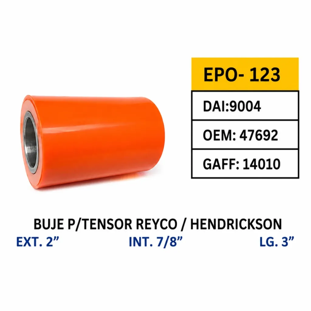 EPO-123 - BUJE P/TENSOR UNIVERSAL EXT 2  INT. 7/8 LG.3